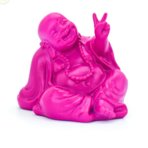 Pink Peace Buddha